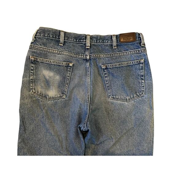 EUC L.L. Bean Classic Men’s Straight Leg Heritage Workwear Jeans Size 35x32 - Picture 4 of 7